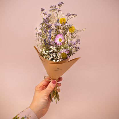 Club terracotta | Bouquet de fleurs séchées du Garde-fleurs